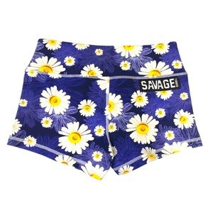 SAVAGE BARBELL - Women Booty Short "Moonlight Daisy Dukes"